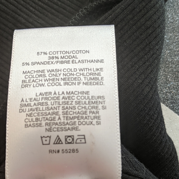 NWOT Express Fitted Ribbed Square Neck Tank - Picture 6 of 6